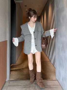 Kastane officialさん（レディース・158cm）の夏コーディネート