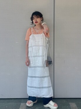 Kastane officialさん（レディース・149cm）の夏コーディネート