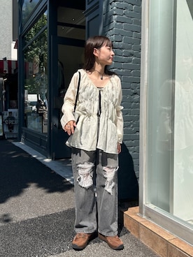 「Kastane（カスタネ）のアイテム」を使った、Kastane officialさん（骨格ウェーブ・レディース・157cm）の夏コーディネート