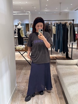 「WHIMSIC（ウィムジック）のアイテム」を使った、Kastane officialさん（レディース・155cm）の夏コーディネート