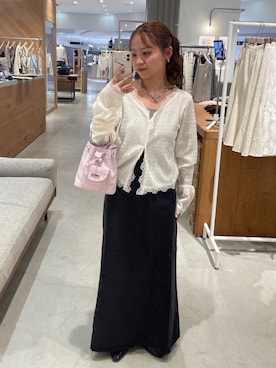 「Kastane（カスタネ）のアイテム（バッグ）」を使った、Kastane officialさん（レディース・149cm）の春コーディネート