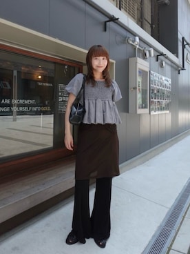 「Kastane（カスタネ）のアイテム」を使った、Kastane officialさん（骨格ウェーブ・レディース・160cm）の夏コーディネート