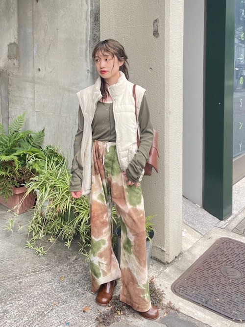 スタッズリブカットソー（Tシャツ/カットソー）｜Kastane