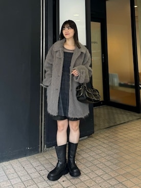 「Kastane（カスタネ）のアイテム（その他アウター）」を使った、Kastane officialさん（レディース・155cm）の秋コーディネート