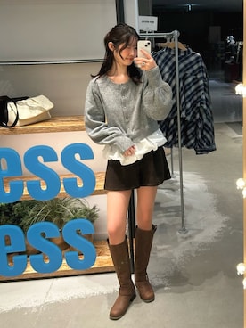 「Kastane（カスタネ）のアイテム（その他パンツ）」を使った、Kastane officialさん（レディース・163cm）の秋コーディネート