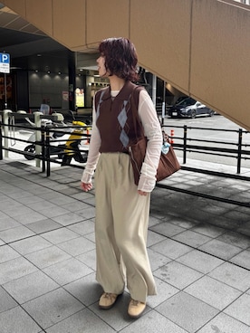 Kastane officialさん（レディース・160cm）の秋コーディネート