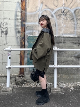 「アイテム（カチューシャ）」を使った、Kastane officialさん（レディース・149cm）の秋コーディネート