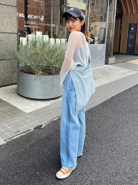 「WHIMSIC（ウィムジック）のアイテム」を使った、Kastane officialさん（骨格ストレート・レディース・158cm）の春コーディネート