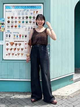 Kastane officialさん（レディース・158cm）の夏コーディネート