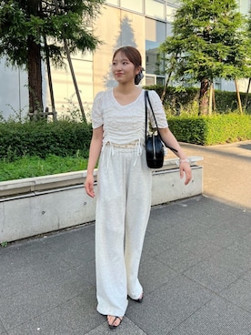 「Kastane（カスタネ）のアイテム」を使った、Kastane officialさん（骨格ウェーブ・レディース・163cm）の夏コーディネート