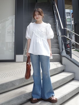 Kastane officialさん（レディース・154cm）の夏コーディネート