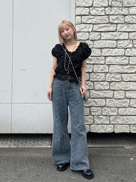 「Kastane（カスタネ）のアイテム」を使った、Kastane officialさん（レディース・151cm）の夏コーディネート