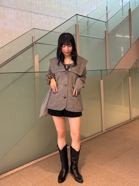 「Kastane（カスタネ）のアイテム（テーラードジャケット）」を使った、Kastane officialさん（レディース・162cm）の秋コーディネート