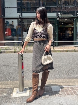 Kastane officialさん（レディース・167cm）の夏コーディネート