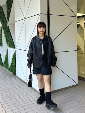 「Kastane（カスタネ）のアイテム（その他アウター）」を使った、Kastane officialさん（レディース・151cm）の春コーディネート