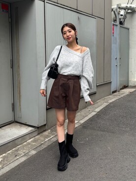 Kastane officialさん（レディース・160cm）の冬コーディネート