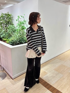 「Kastane（カスタネ）のアイテム（その他パンツ）」を使った、Kastane officialさん（レディース・160cm）の秋コーディネート