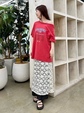 Kastane officialさん（レディース・154cm）の夏コーディネート