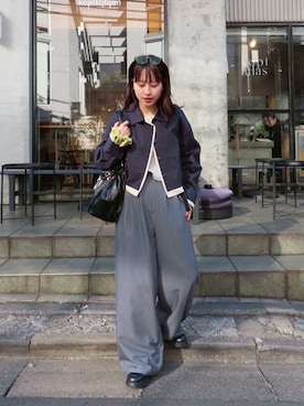 Kastane officialさん（レディース・156cm）の冬コーディネート