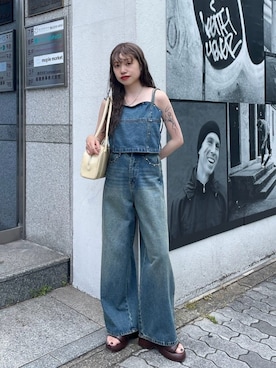 「Kastane（カスタネ）のアイテム」を使った、Kastane officialさん（レディース・149cm）の夏コーディネート