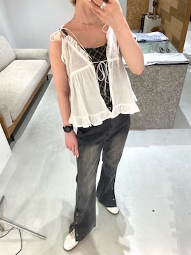 Kastane officialさん（レディース・161cm）の夏コーディネート