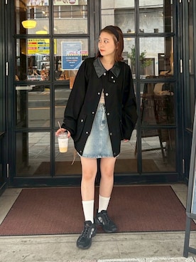「アイテム（ブルゾン）」を使った、Kastane officialさん（レディース・152cm）の夏コーディネート
