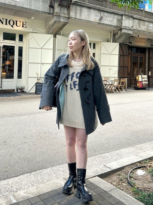 【ベスト付き】ダッフルフレアコート　カスタネ ベスト付き】ダッフルフレアコート | Kastane(カスタネ)レディース