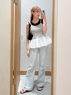 Kastane officialさん(レディース・158cm)の夏コーディネート