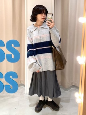 Kastane officialさん（レディース・153cm）の冬コーディネート