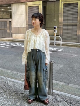 Kastane officialさん（レディース・155cm）の夏コーディネート