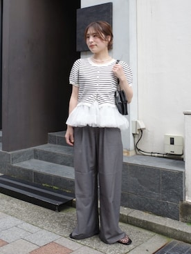 Kastane officialさん(レディース・154cm)の夏コーディネート