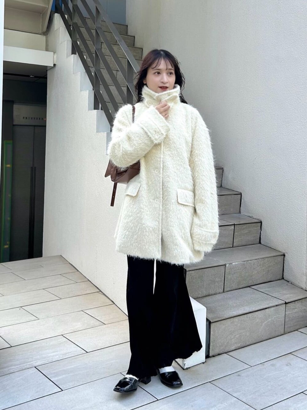 Kastane（カスタネ）の「シャギーコート（その他アウター）」 - WEAR