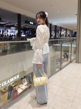 「Kastane（カスタネ）のアイテム（パンツ）」を使った、Kastane officialさん（レディース・163cm）の春コーディネート