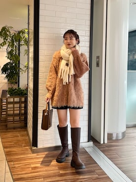 Kastane officialさん(レディース・163cm)の冬コーディネート