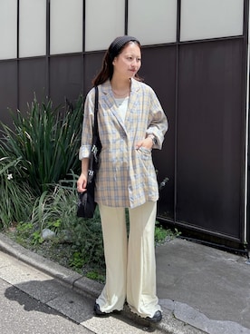 Kastane officialさん（レディース・156cm）の夏コーディネート