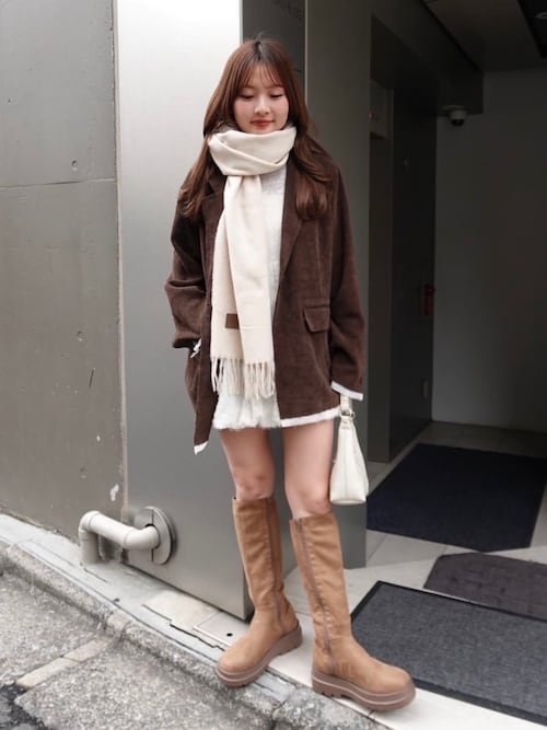 セール】【裏地付き/セットアップ対応】コーデュロイライナー