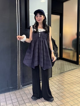 「Kastane（カスタネ）のアイテム」を使った、Kastane officialさん（レディース・159cm）の夏コーディネート