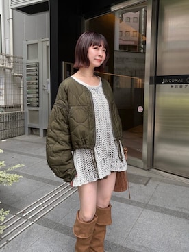 「Kastane（カスタネ）のアイテム（その他パンツ）」を使った、Kastane officialさん（レディース・152cm）の秋コーディネート