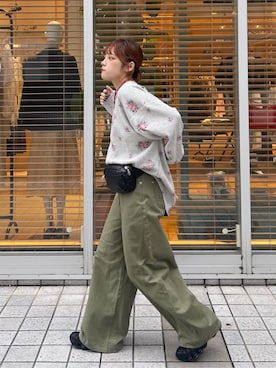 「Kastane（カスタネ）のアイテム」を使った、Kastane officialさん（レディース・155cm）の秋コーディネート