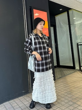 「WHIMSIC（ウィムジック）のアイテム」を使った、Kastane officialさん（骨格ストレート・レディース・156cm）の秋コーディネート