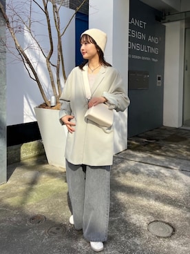 Kastane officialさん（レディース・158cm）の冬コーディネート