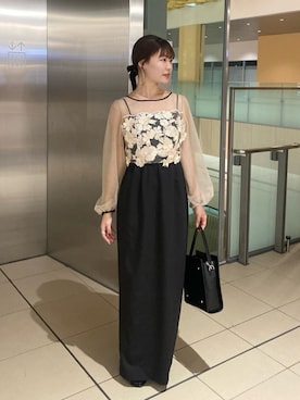 「アイテム（ワンピース/ドレス）」を使った、Kastane officialさん（レディース・152cm）の秋コーディネート