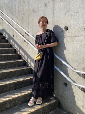 「アイテム（シューズ）」を使った、Kastane officialさん（骨格ナチュラル・レディース・158cm）の夏コーディネート