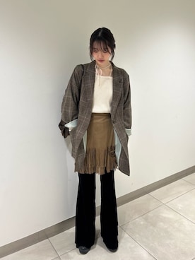 「Kastane（カスタネ）のアイテム」を使った、Kastane officialさん（骨格ナチュラル・レディース・163cm）の冬コーディネート