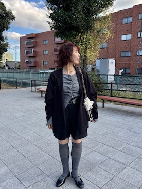 「Kastane（カスタネ）のアイテム（ニット/セーター）」を使った、Kastane officialさん（レディース・160cm）の秋コーディネート