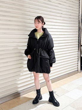 「Kastane（カスタネ）のアイテム（その他アウター）」を使った、Kastane officialさん（レディース・158cm）の冬コーディネート