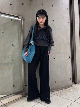 「Kastane（カスタネ）のアイテム（その他パンツ）」を使った、Kastane officialさん（レディース・160cm）の秋コーディネート