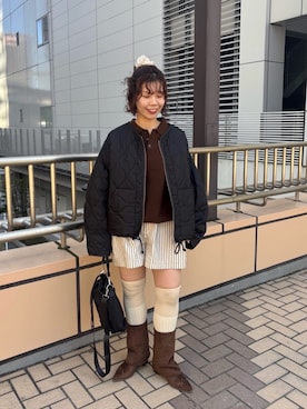 「Kastane（カスタネ）のアイテム（その他パンツ）」を使った、Kastane officialさん（レディース・160cm）の秋コーディネート