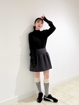 「Kastane（カスタネ）のアイテム」を使った、Kastane officialさん（骨格ナチュラル・レディース・158cm）の冬コーディネート