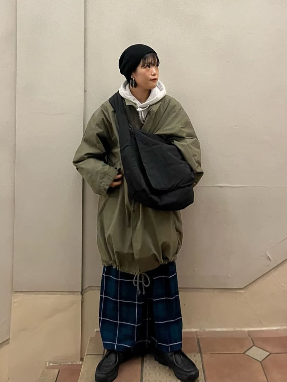 BEDWIN M-65 フィッシュテールパーカーチェック柄